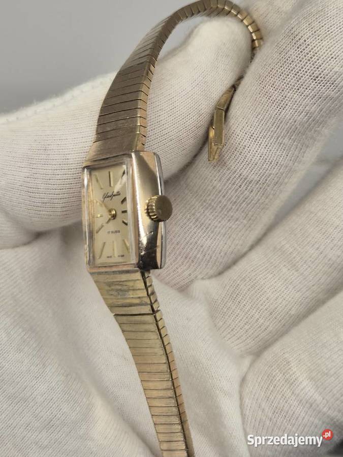 Damski zegarek vintage Glashutte Chorzów