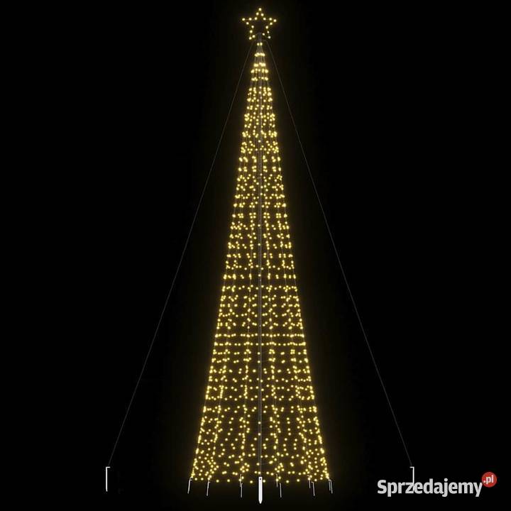 Choinka świąteczna LED kolcami 1534 diody LED Warszawa
