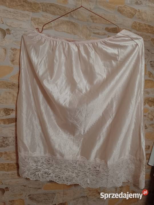 4942 LXL Różowa półhalka pod spódnicę z Londynu Kraków