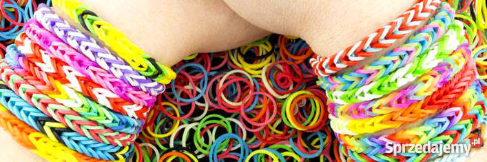 Rainbow Loom Bands 4200 Gumki Dodatki Gdynia
