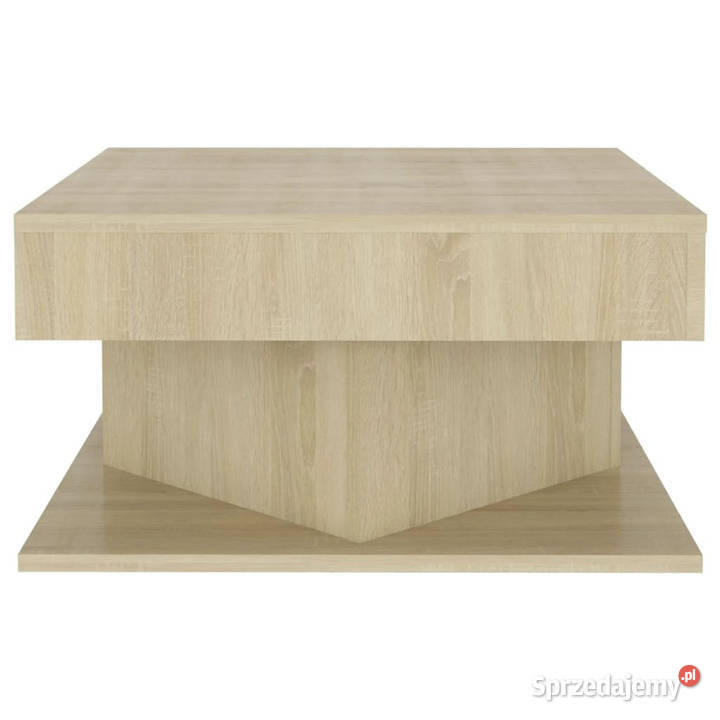 Stolik kawowy dąb sonoma 57x57x30 materiał mazowieckie Warszawa