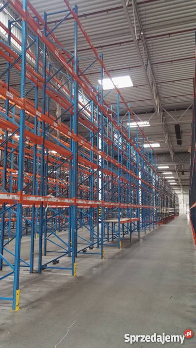 Regały paletowe Stow 5 m wysokości sprzedam Stargard