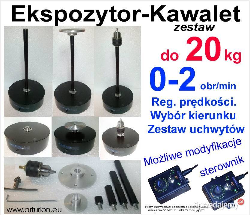 EKSPOZYTOR Obrotnica napęd do szopki figurki Warszawa