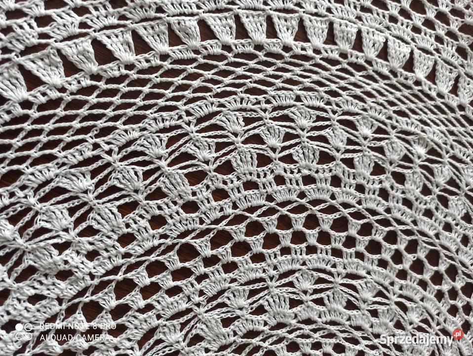 Serweta ręcznie robiona śr 90 Białystok