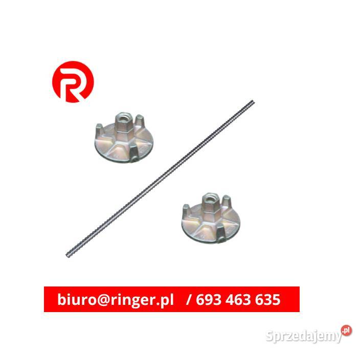 ZESTAW ściąg szalunkowy 2 nakrętki talerzowe śląskie Katowice sprzedam