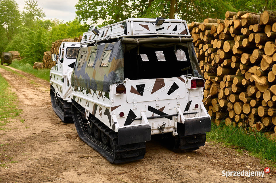 Wojskowa AMFIBIA Volvo BV 202 Nf BANDVAGN Ratrak Motoryzacja