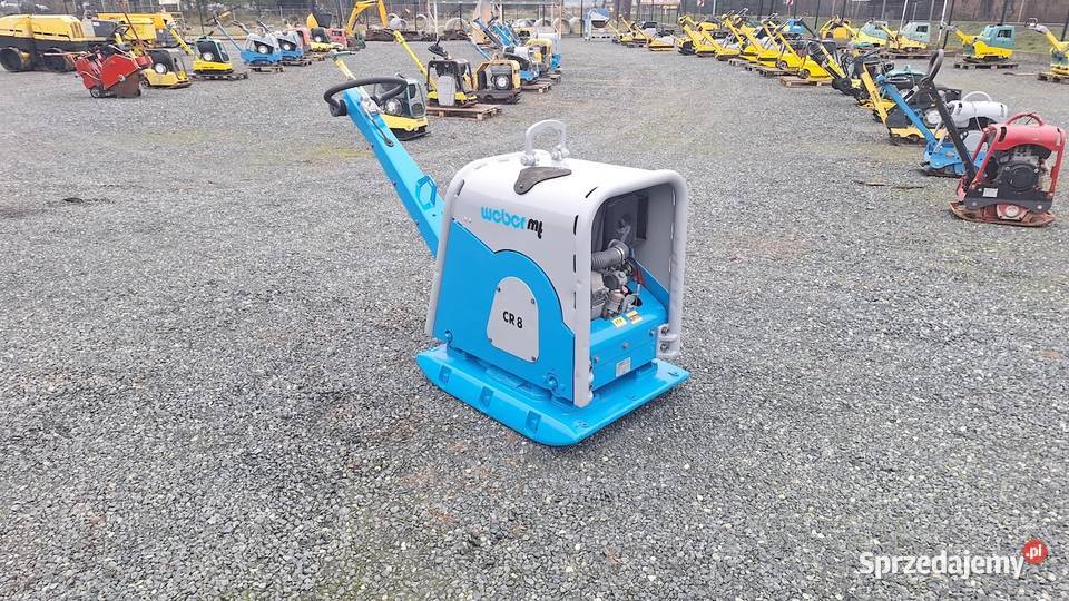 Zagęszczarka Płyta Ubijak WEBER CR 8 658 Wolf Rok produkcji 2013 Trzebnica