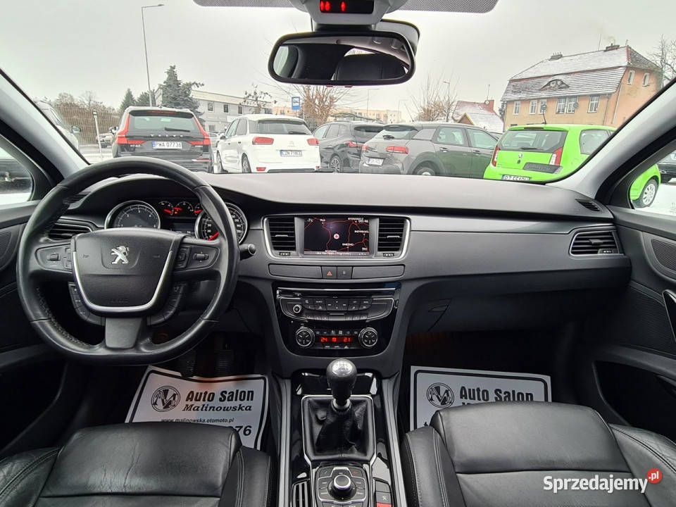 Peugeot 508 Navi Skóra Grzane Fotele Klimatronik isofix