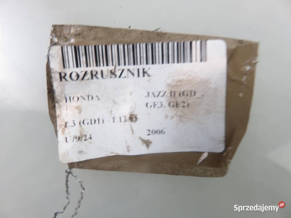 ROZRUSZNIK HONDA JAZZ II 13 L13A1