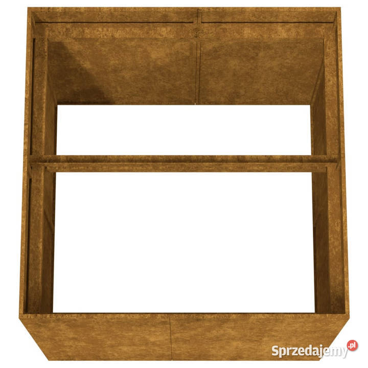 Donica 80x80x80 stal kortenowska WM824537 Warszawa