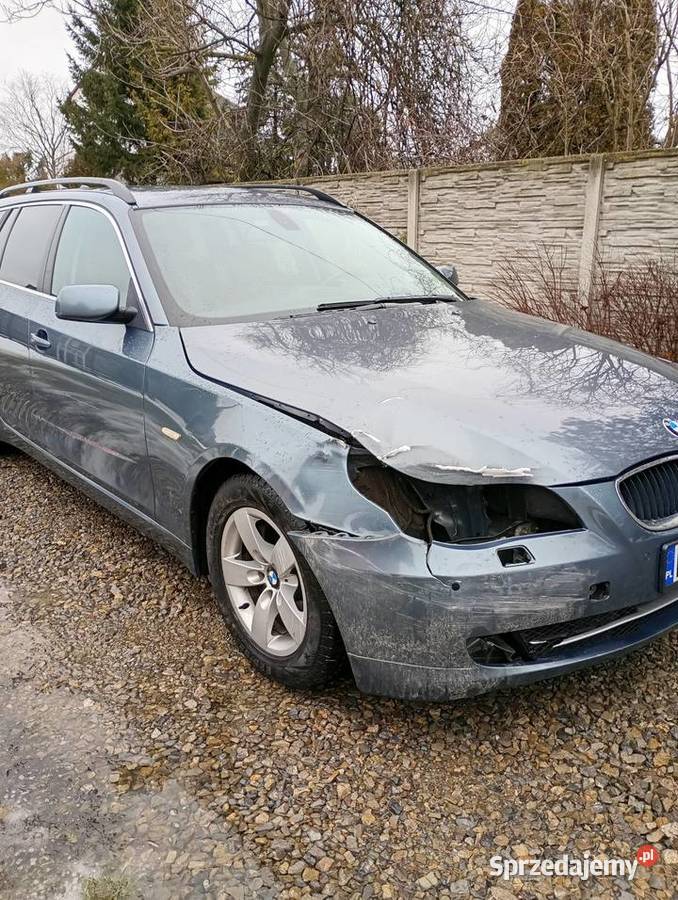 BMW 5 e61 520d 2009r uszkodzona ASR (kontrola trakcji)