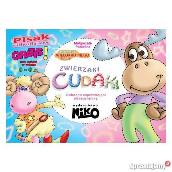 Zwierzaki Cudaki Ćwiczenia usprawniające piszącą mazowieckie Warszawa