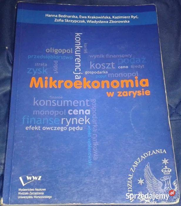 Mikroekonomia w zarysie Hanna Bednarska Ewa Pozostałe Chełm