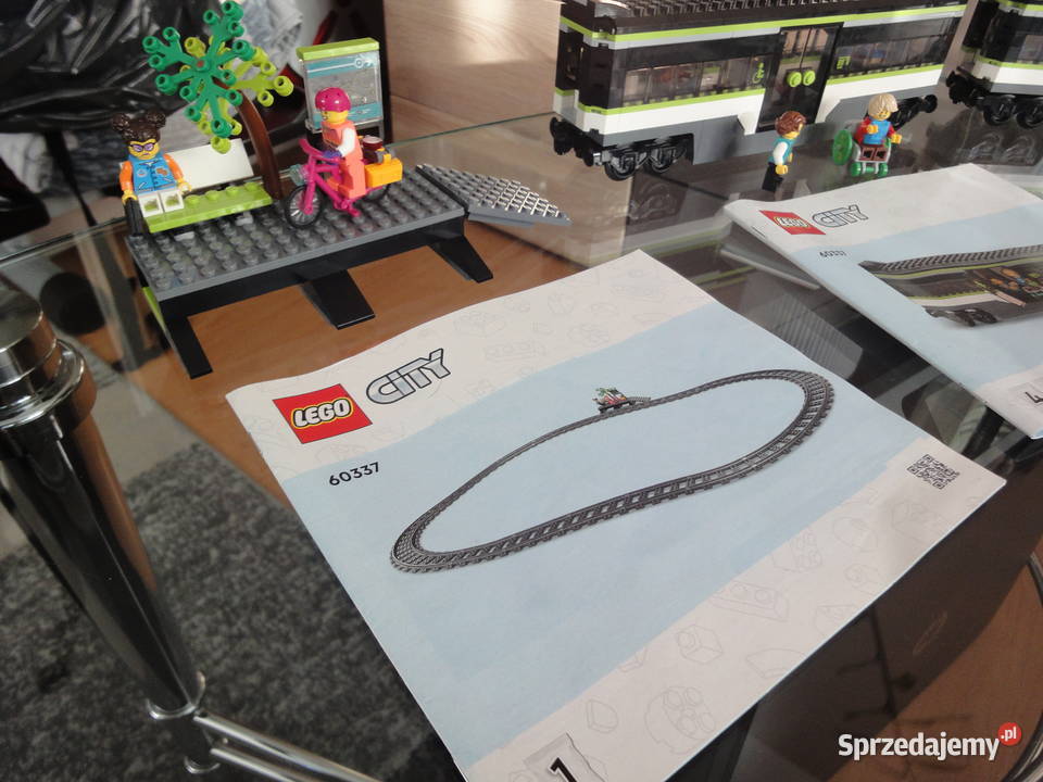 lego cityelementy do kolejki torowej