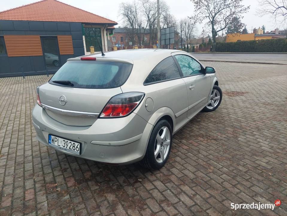 Opel Astra H GTC 14 90 LPG Klima Czujniki 2008r benzyna+LPG Choceń