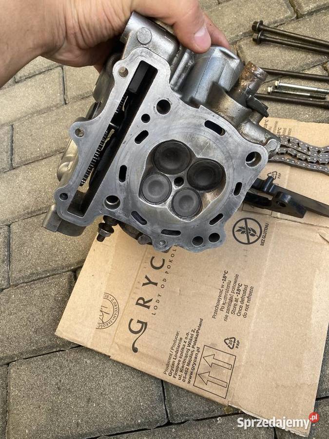 Przednia głowica KOMPLET Suzuki SV650 9902r Cylindry, głowice, pierścienie Jodłowa