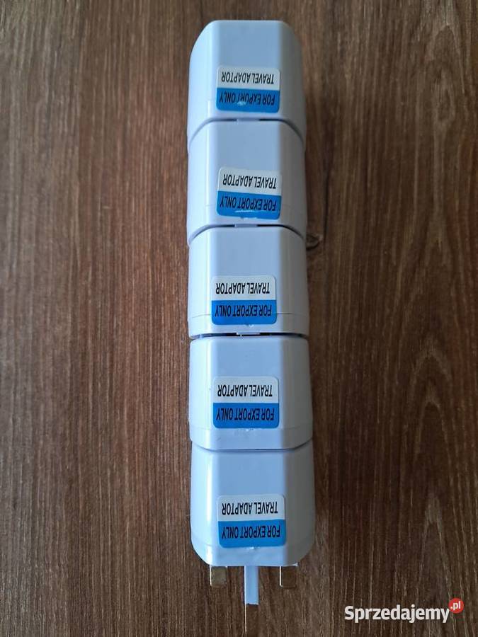 5 nowych przejsćiówek EUUK 13A 220 V Części i akcesoria Sandomierz