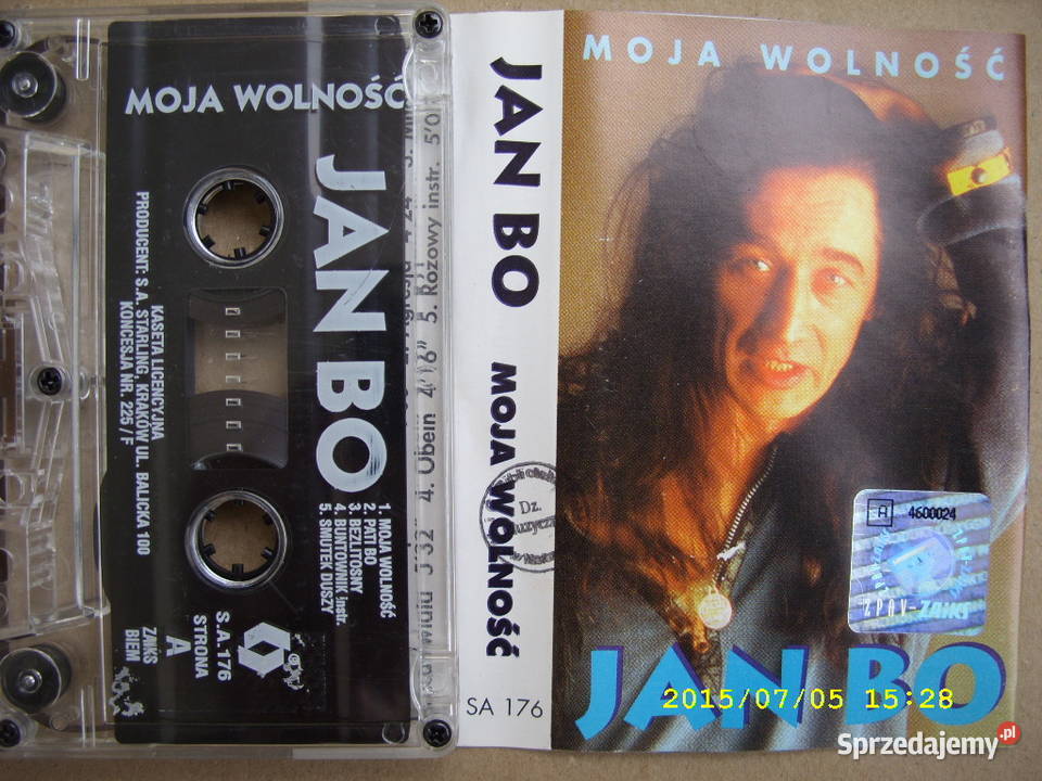 ROCK kaseta JAN BORYSEWICZ2 kasety Płyty i kasety Wołów