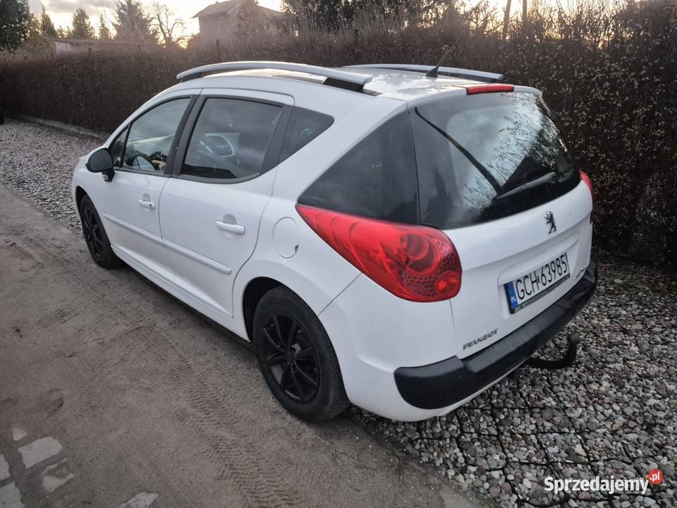 Peugeot 207 16 hdi stan szklany dach dolnośląskie Legnica