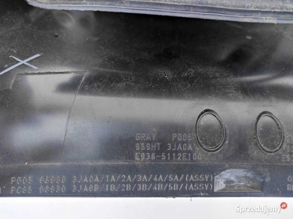PANEL TYLNY TUNELU KRATKA GNIAZDO INFINITI QX60 Nowy Tomyśl