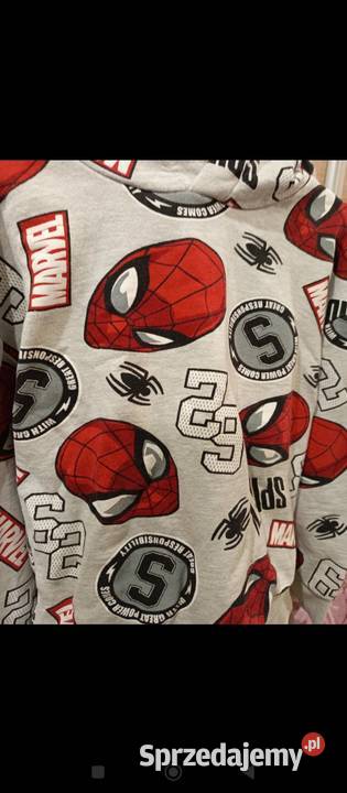Fantastyczna bluza z kapturem SpiderMan marvel r 9 lat+ Biłgoraj