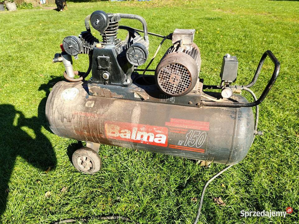 Kompresor ABAC 150 L 575 L min 3 KW 3 tłoki 400v świętokrzyskie Lekomin