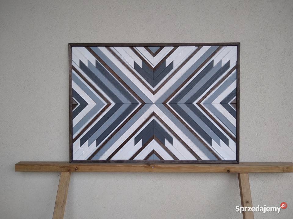 Obraz mozaika panel ścienny z drewna 64 x 90 Dekoracje i ozdoby pomorskie Gdynia
