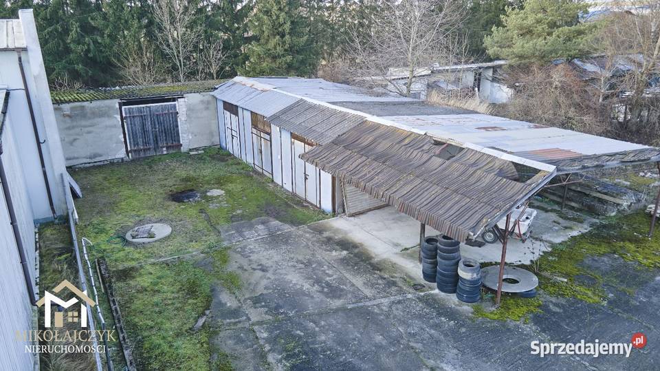 Hala garaże w Sędławkach działka 031 ha warmińsko-mazurskie Bartoszyce