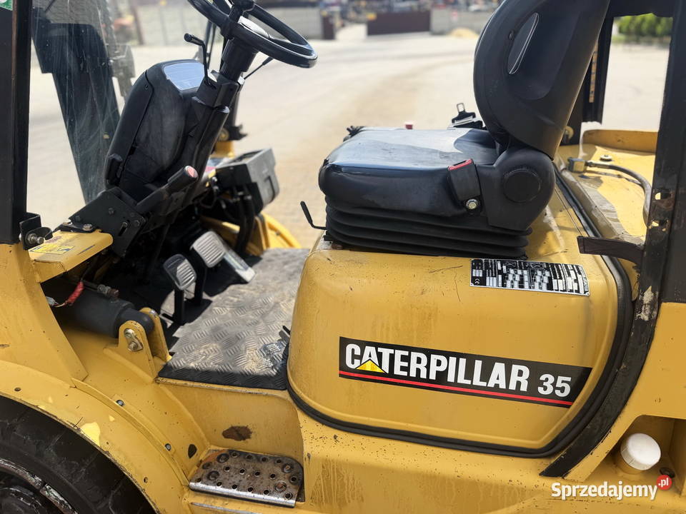 wózek widłowy Caterpillar GP35K 3500 Triplex Motoryzacja Działoszyn