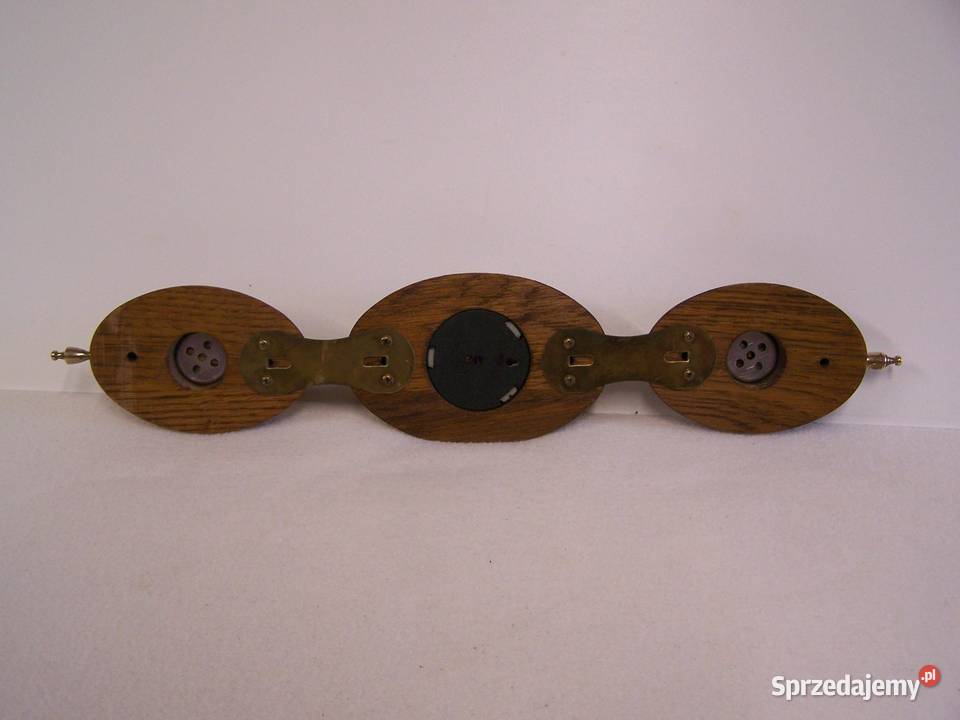 Stylowa stacja pogodowa z WestGermany barometr ścienny sprzedam