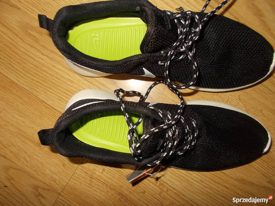 Nowe buty Nike Roshe Run Czarne r363940 Rozmiar 39 Radymno