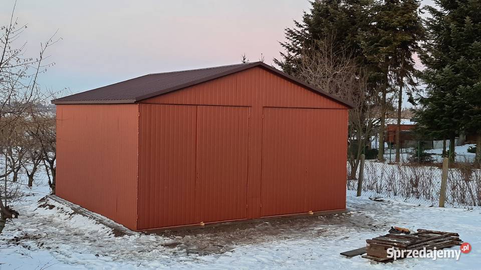 Garaż blaszany wiata magazyn blaszak Ostrowiec Świętokrzyski