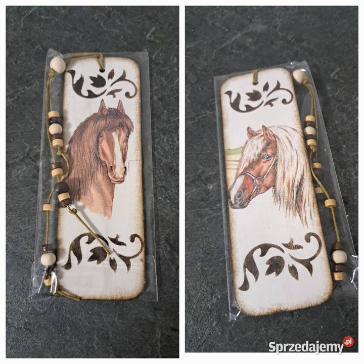 Zakładka do książki konie Rękodzieło Kędzierzyn-Koźle