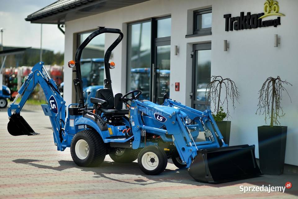 LS Tractor MT125 4x4 247 TURF koparka LB1107 Napęd 4x4 Tajęcina