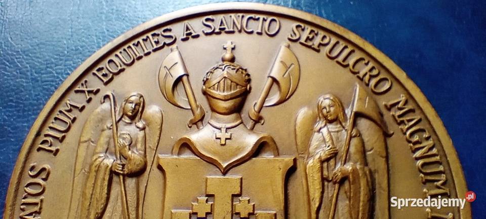 Stare monety Medal Pius X Chrzest Święty Lesko