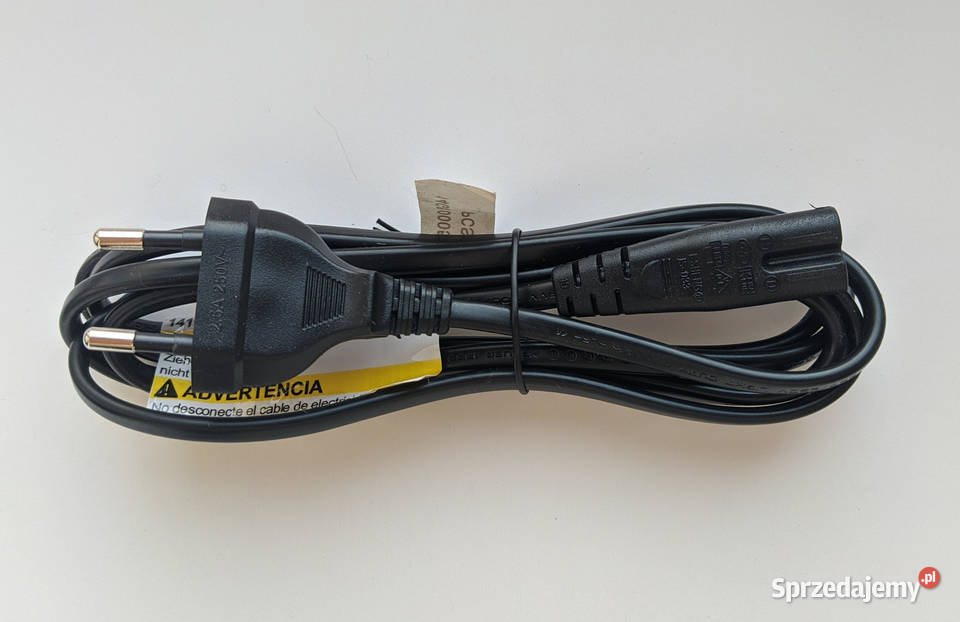 Nowy kabel zasilający ósemka czarny 95 170 i 142