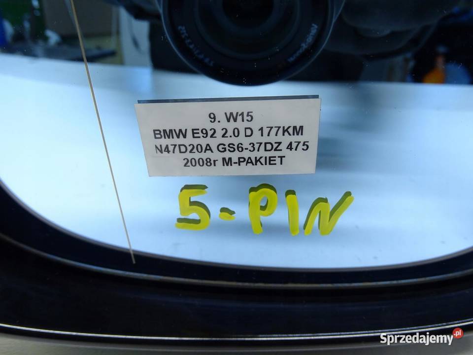 LUSTERKO LEWE LEWY PRZÓD BMW E92 BLACK SAPPHIRE Lusterka zewnętrzne małopolskie