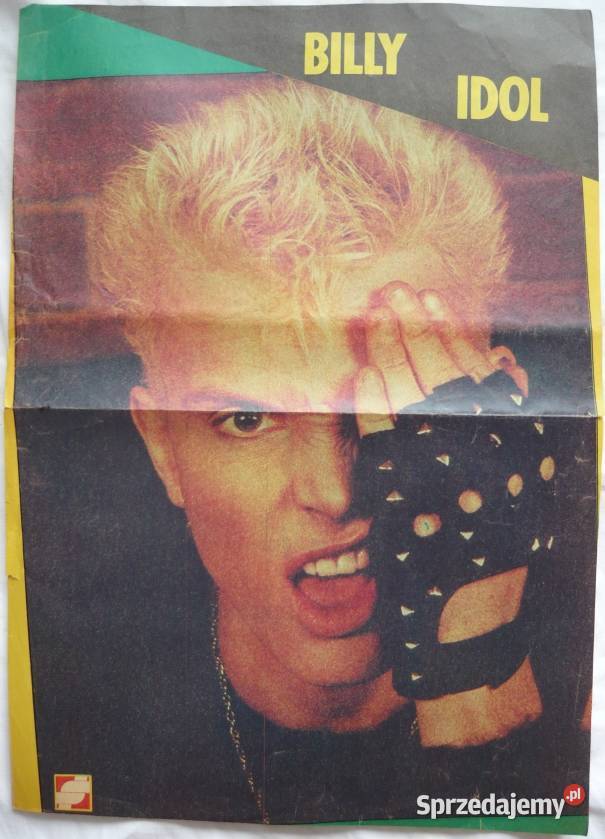 PLAKATY BILLY IDOL WYPRZEDAŻ ŚWIAT kujawsko-pomorskie