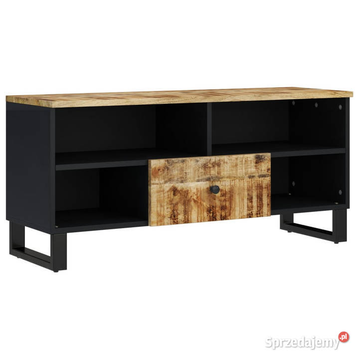 Szafka RTV 100x33x46 mango i materiał Warszawa sprzedam
