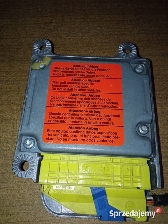 Moduł sensor airbag VW golf IV Układ elektryczny Posługowo