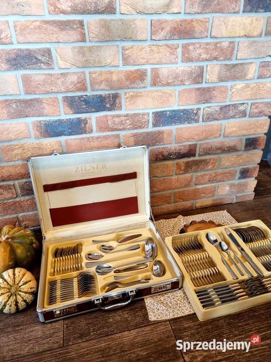 Walizka srebrna sztućce sprzedam