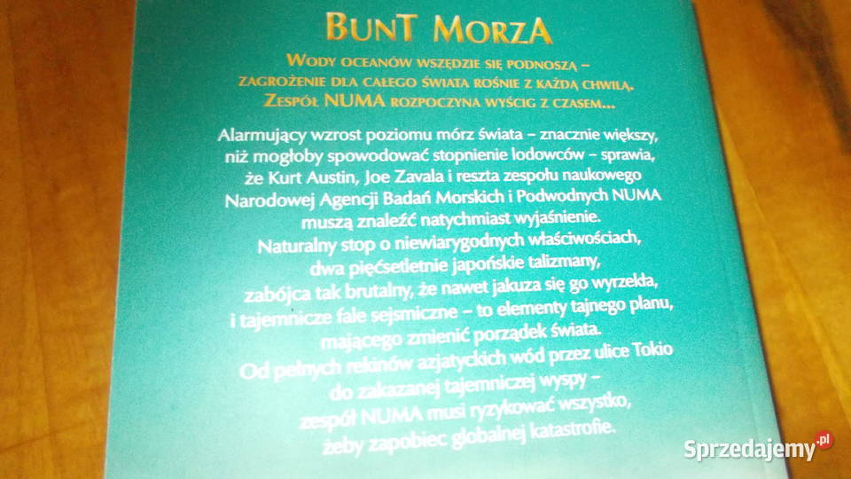 Clive Cussler Bunt morza Proza i poezja Kraków
