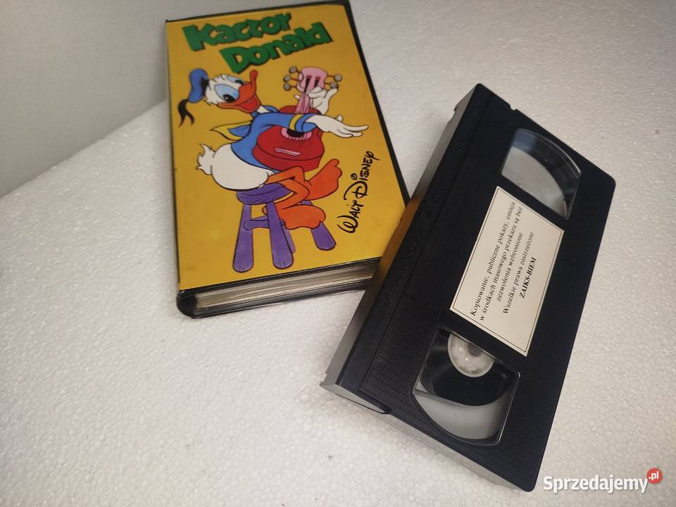 Bajki na kasetach VHS Wilk i zając Myszka Miki Zgierz