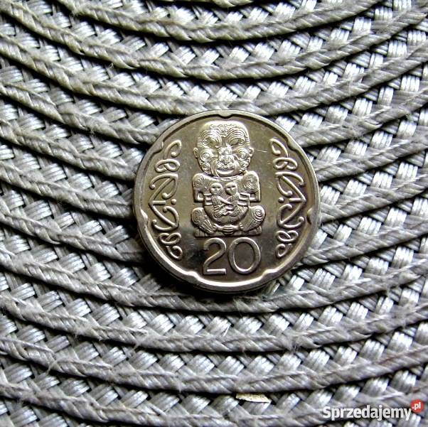 Nowa Zelandia 20 Cent 2008rŁadna Kalisz