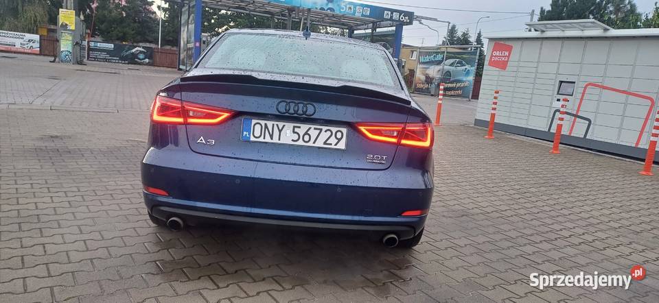 Audi A3 8VZamienię Rok produkcji 2015 opolskie Szklary