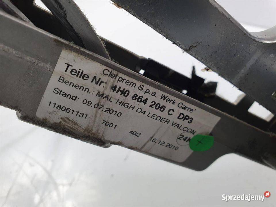 PODŁOKIETNIK AUDI A8 D4 PRZED LIFT 4H0864206C