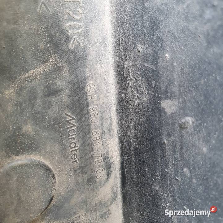 MERCEDES ACTROS MP4 OSŁONA A9608817803 ciężarowe Bieleń