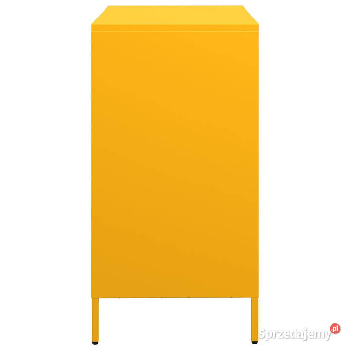 Szafka musztardowa 68x39x735 stal walcowana na