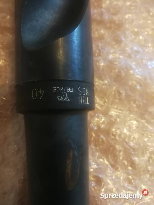 Wiertło do metalu fi 40 HSS francuskie wysoka Kuźnia Raciborska
