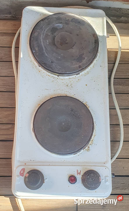 Kuchenka elektryczna dwupalnikowa wolnostojąca